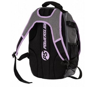 Powerslide Fitness Backpack - Dark Grey/Purple