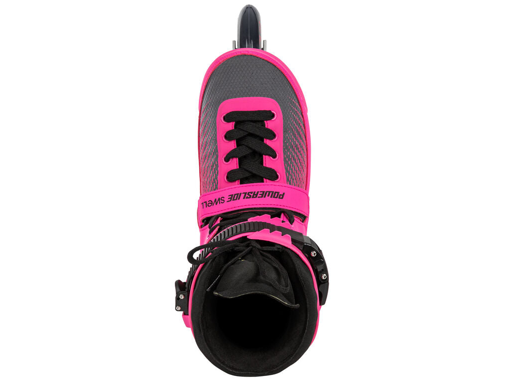 Powerslide Swell Electric Pink 100 3D Adapt Skates – Slick's Skate Store