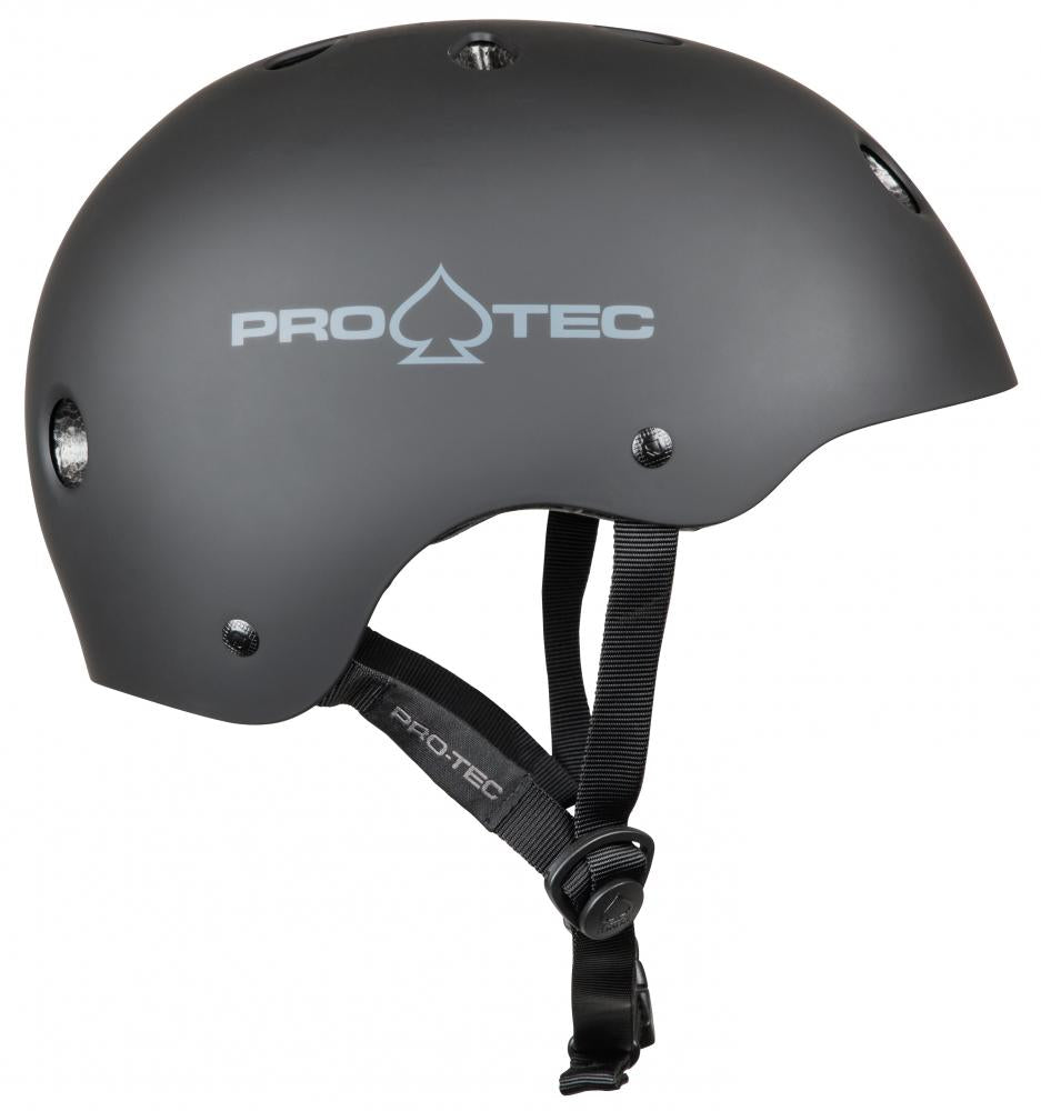 Pro-Tec Classic Certified Helmet - Matt Black – Slick's Skate Store