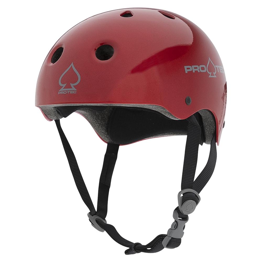 Pro-Tec Classic Certified Helmet - Red Metal Flake