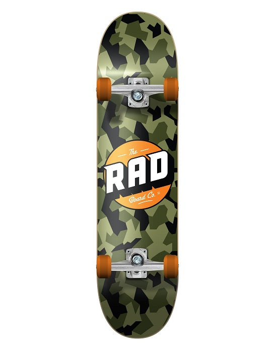 Rad Camo Classic Dude Crew Skateboard - 7.75"