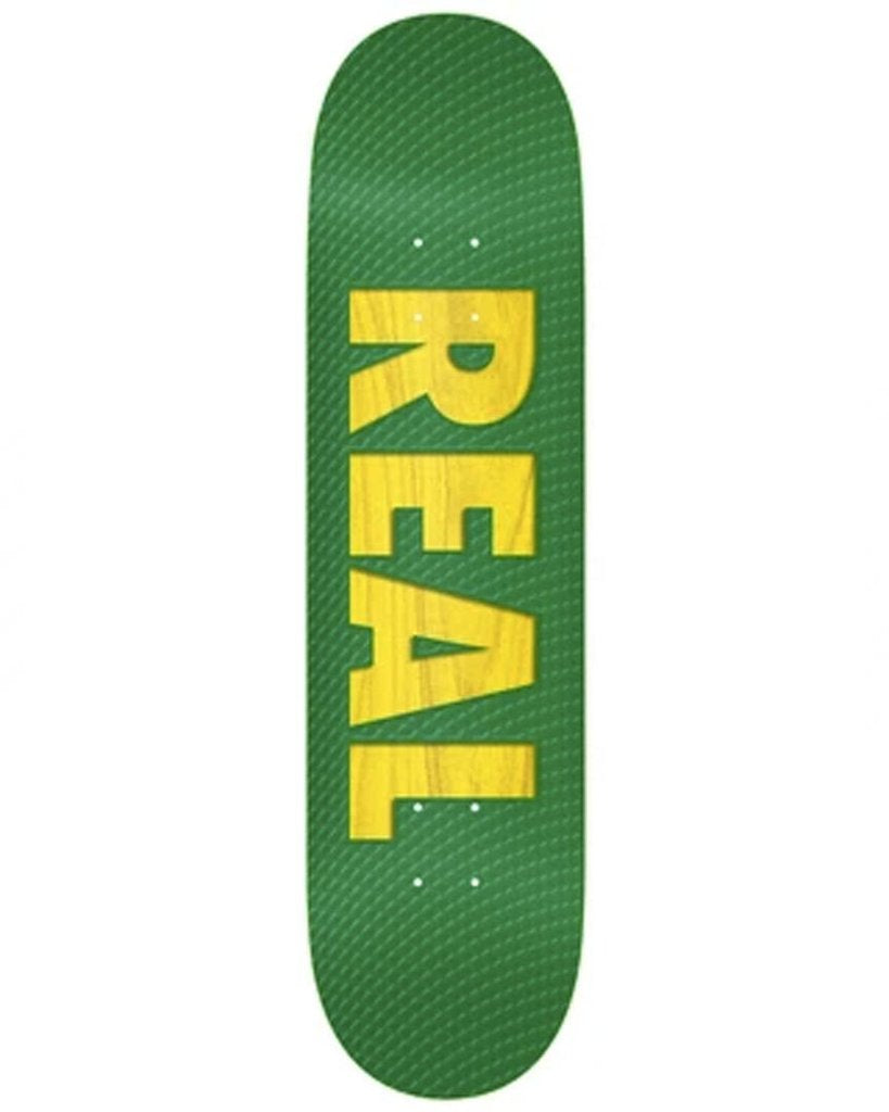 Planche de skateboard Real Bold Team Series verte - 8,38"