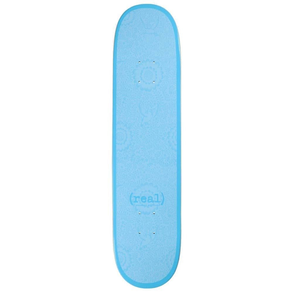 Real Flowers Renewal Blue PP Skateboard Deck - 7.75"