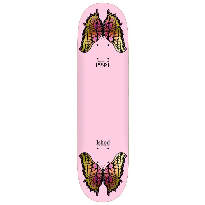Real Ishod Monarch Twin Tail Pink Deck - 8.0"