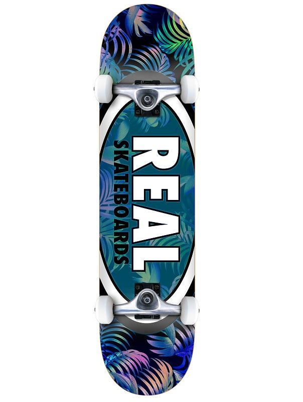 Real Team Tropic Ovals Small Skateboard - 7.5"