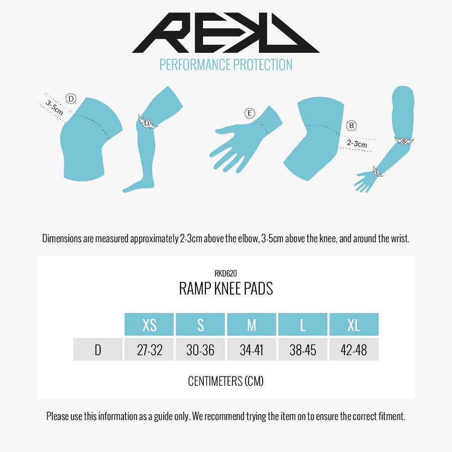 Rekd Ramp Knee Pads - Blue