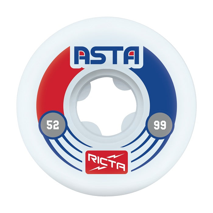 Ricta Asta Pro Slim Skateboard Wheels - 52mm 99a