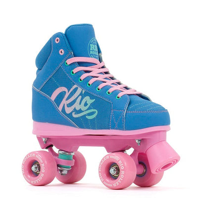 Rio Roller Lumina Roller Skates - Blue/Pink