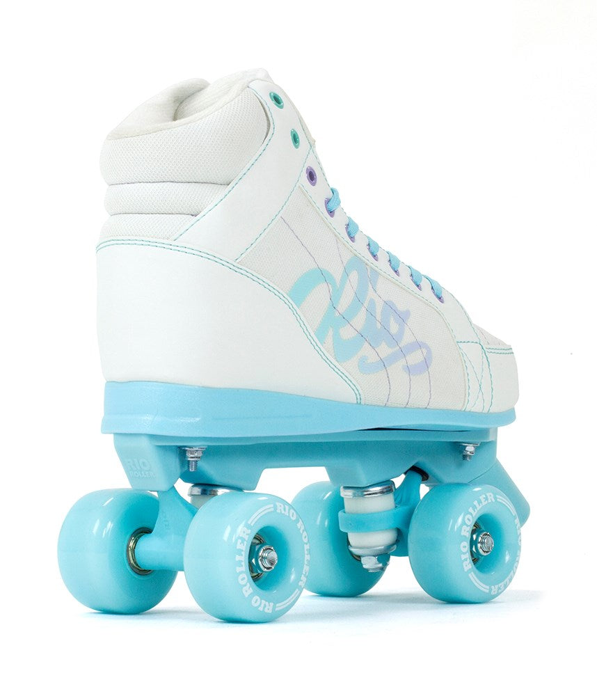 Rio Roller Lumina Roller Skates - White/Blue