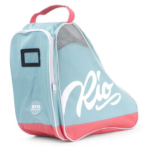Rio Roller Script Skate Bag - Teal/Coral