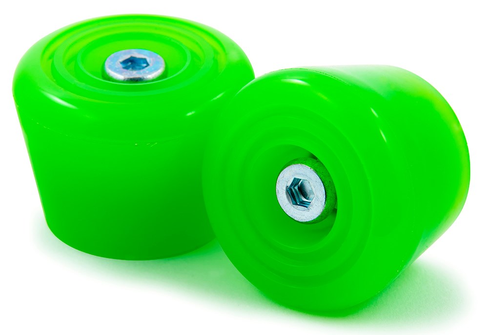 Rio Roller Toe Stops 2 Pack - Green