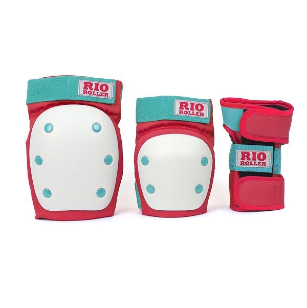 Rio Roller Triple Pad Set - Red/Mint
