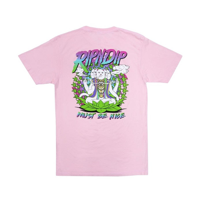 RIPNDIP Chaka Bar T-Shirt - Light Pink
