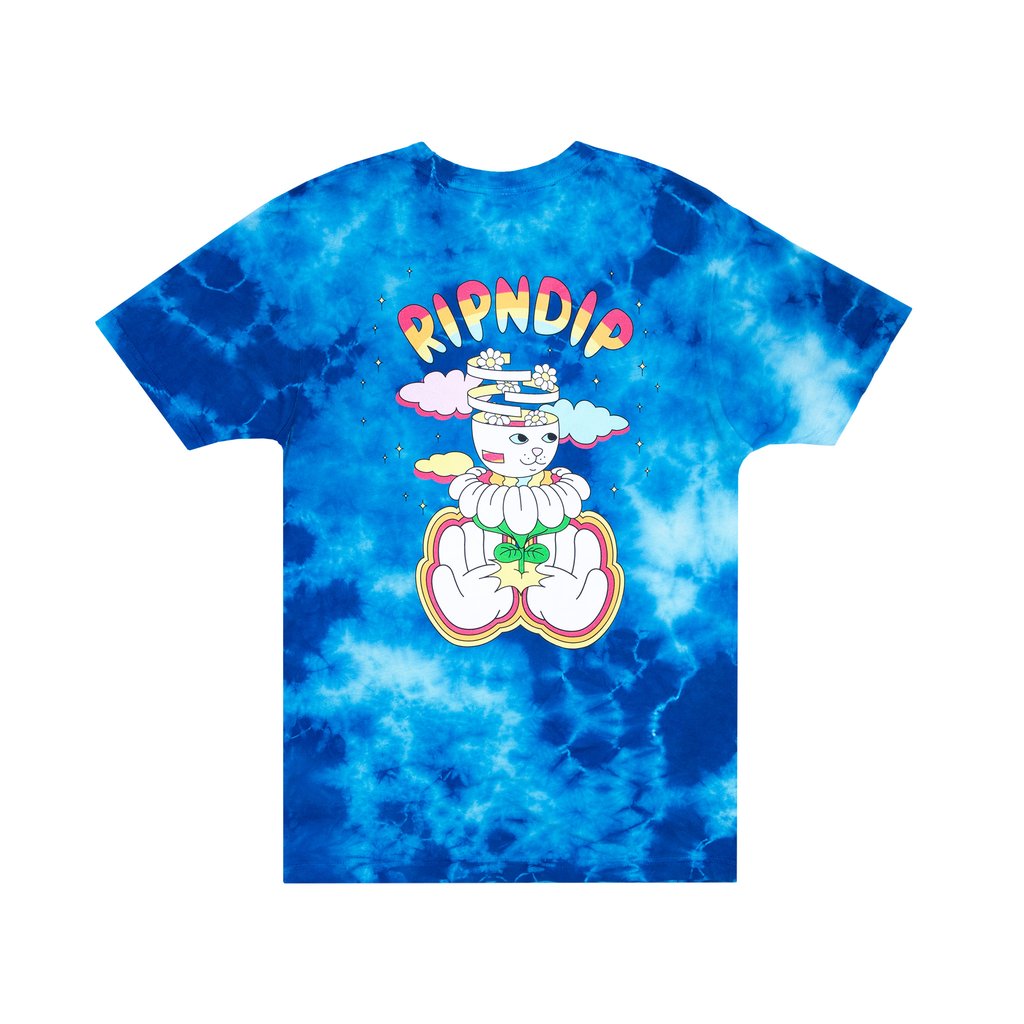 Camiseta RIPNDIP Imagine - Azul Rayo Lavado