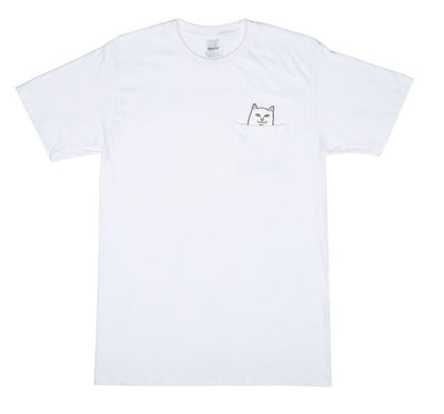 RIPNDIP Lord Nermal Pocket T Shirt - White