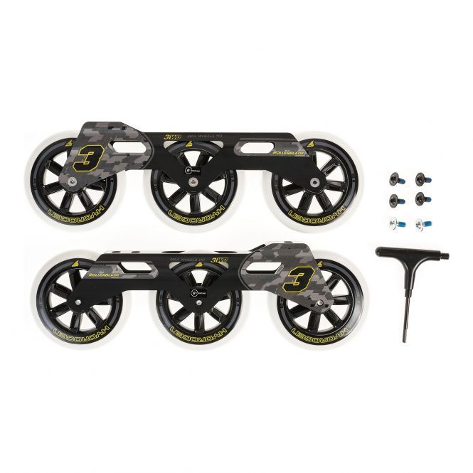 Rollerblade Rizer Frame Rollerblade 3WD 110mm Frame Pack - Inline Skate Frames – Slick's Skate ...