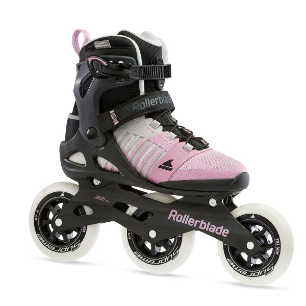 Rollerblade Macroblade 110 3WD Womens Skates - Grey/Pink