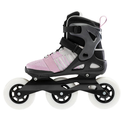 Rollerblade Macroblade 110 3WD Womens Skates - Grey/Pink