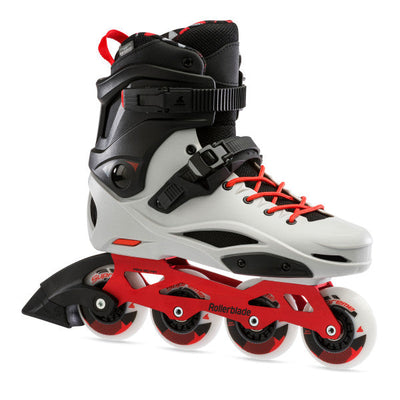 Patins Rollerblade RB Pro X - Gris/Rouge Chaud