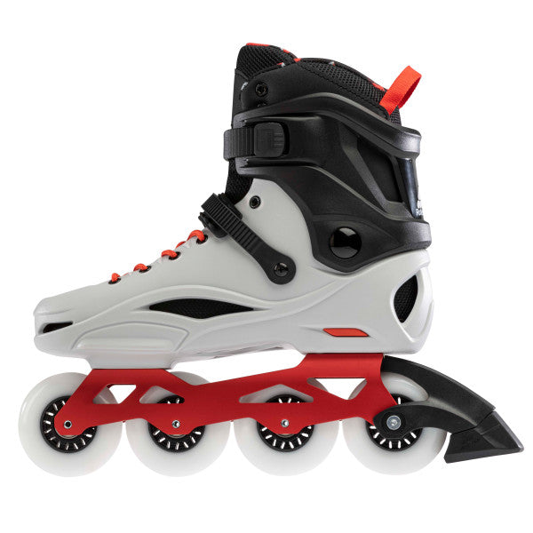 Patins Rollerblade RB Pro X - Gris/Rouge Chaud