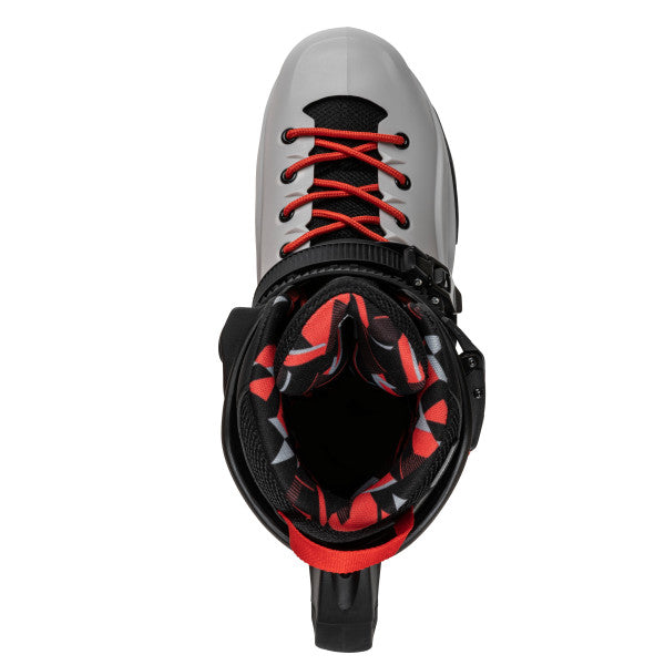 Rollerblade RB Pro X Skates - Grey/Warm Red