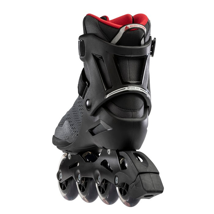 Rollerblade Spark 84 Inline Skates Dark Grey/Red Slick's Skate Store
