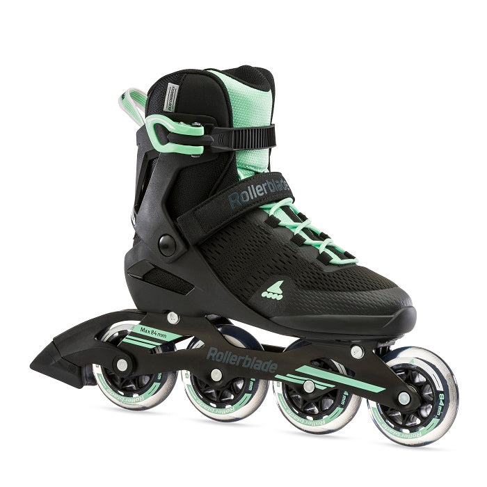 Rollerblade Spark 84 Womens Inline Skates - Black/Mint Green