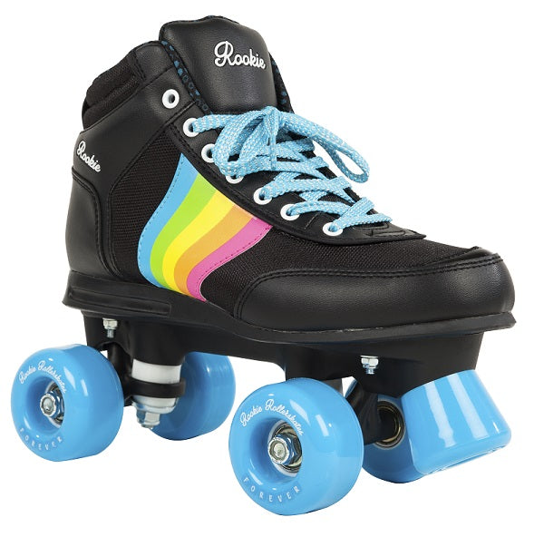 Rookie Forever Rainbow Quad Roller Skates - Black