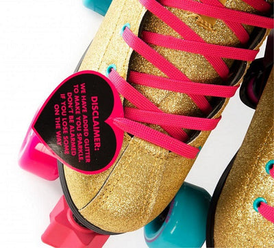 Rookie X Bump Rollerdisco Roller Skates - Gold