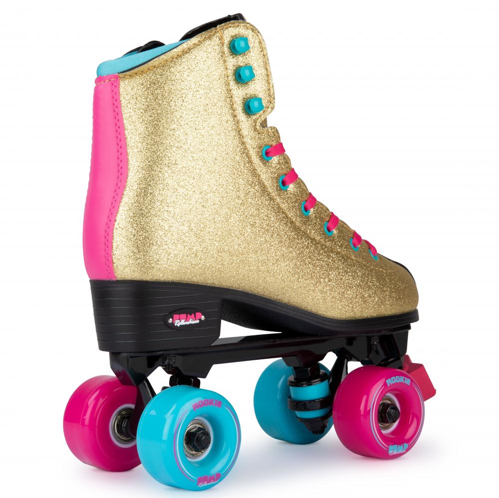 Rookie X Bump Rollerdisco Roller Skates - Gold