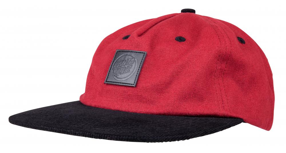 Santa Cruz Cap Rigg Cap - Brick Red – Slick's Skate Store