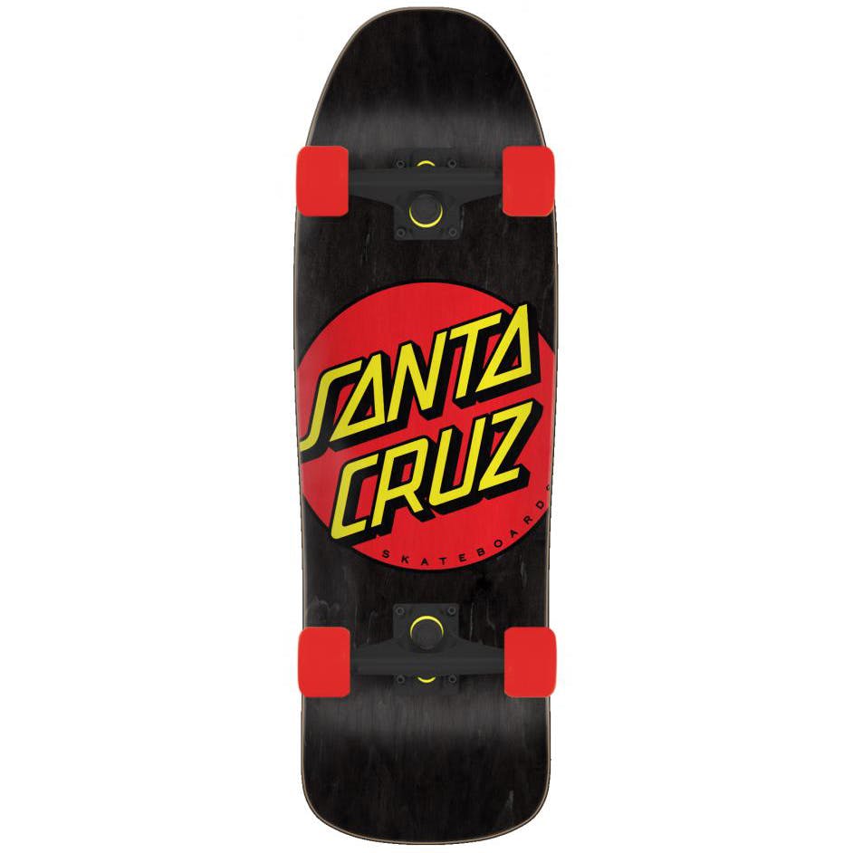 Santa Cruzer Classic Dot 80' Cruiser Skateboard - 31.7"