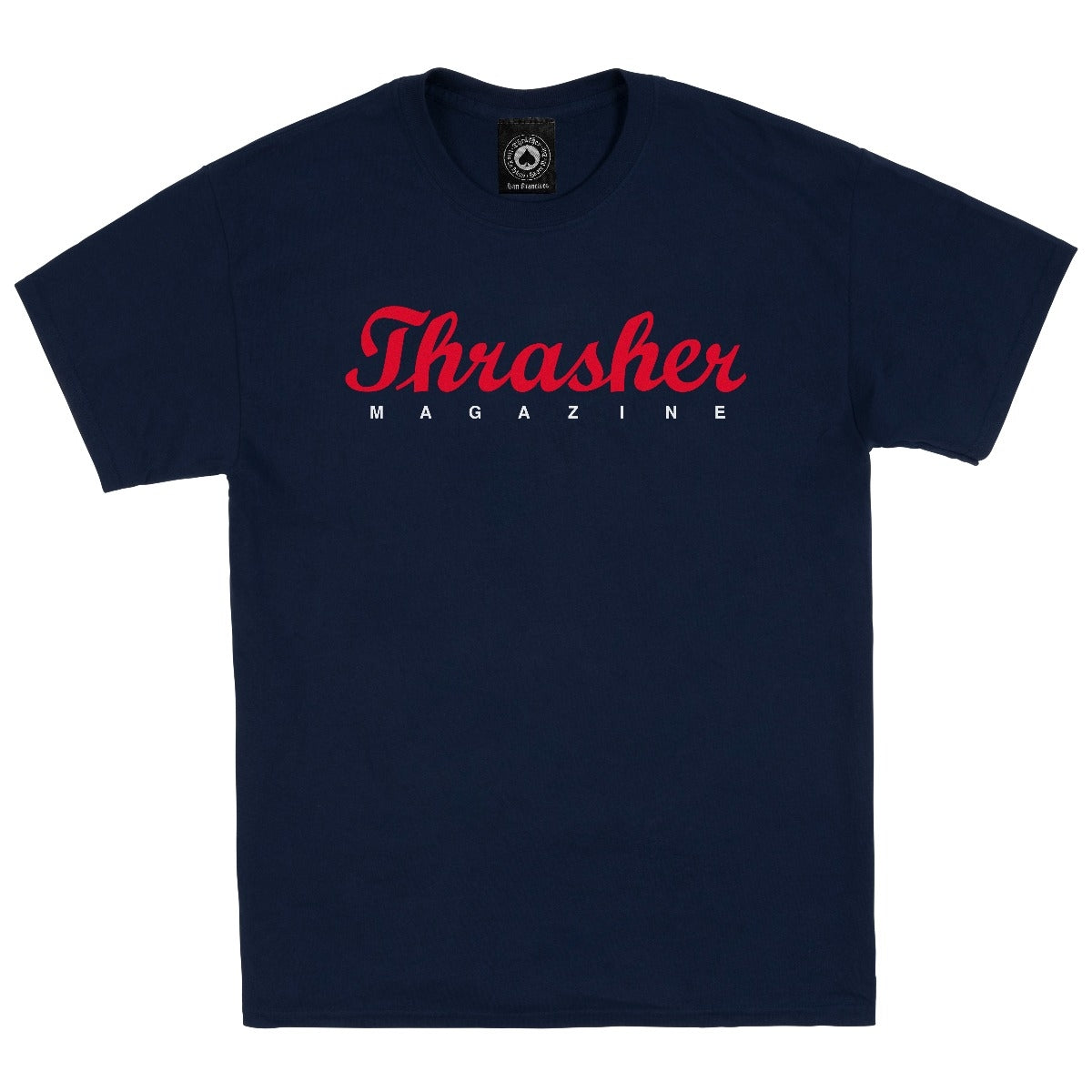 Thrasher Script T-Shirt - Navy