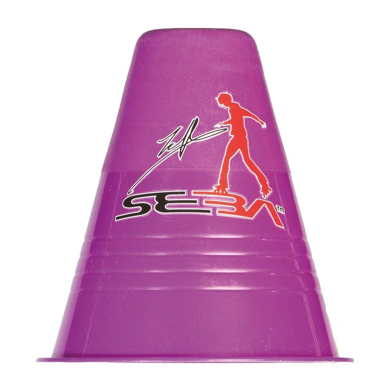 Seba Dual Density Freestyle Slalom Cones - Violet