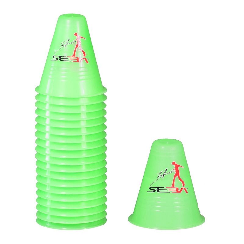 Seba Freestyle Slalom Cones - Green