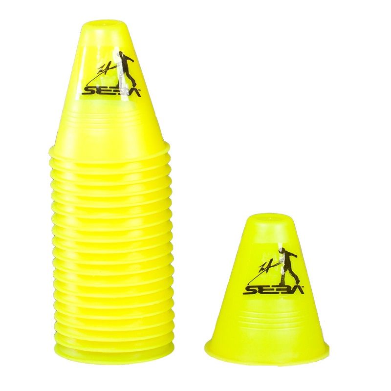 Seba Freestyle Slalom Cones - Yellow