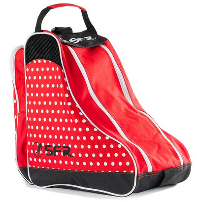 SFR Designer Skate Bag - Red Polka