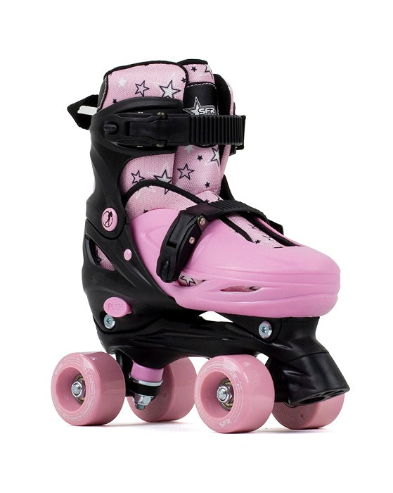 SFR Nebula Pink Adjustable Roller Skates