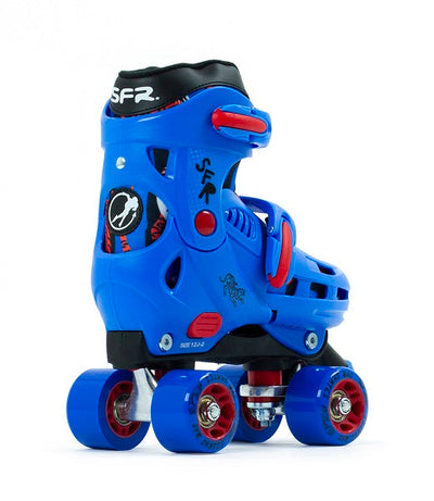 SFR Storm IV Adjustable Roller Skates - Blue/Red