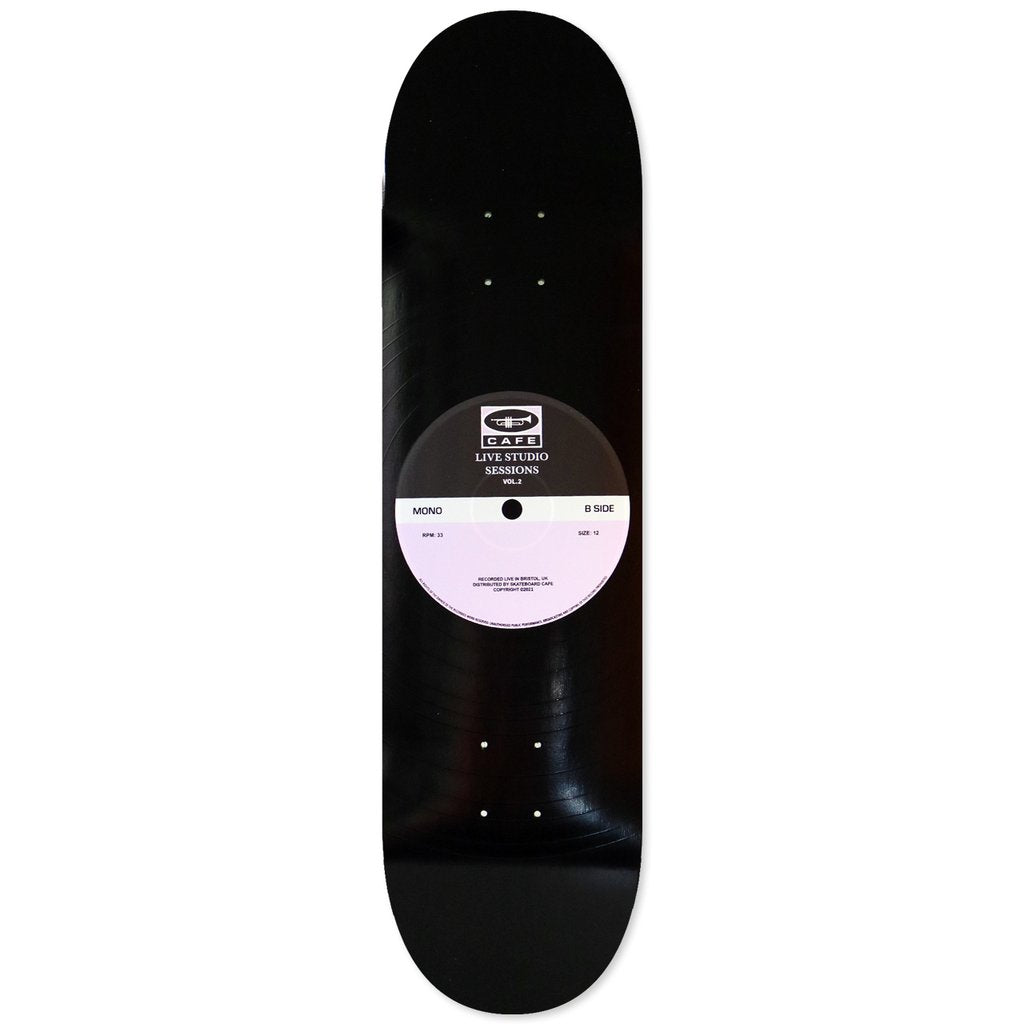 Skateboard Cafe "45" Black/Lavender Deck - 8.125"