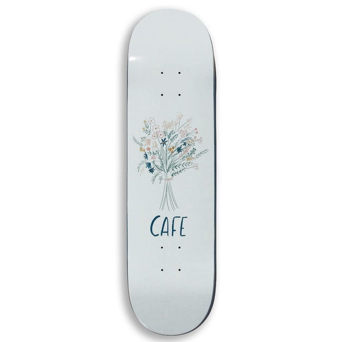 Skateboard Cafe Bouquet Deck White - 8.0"
