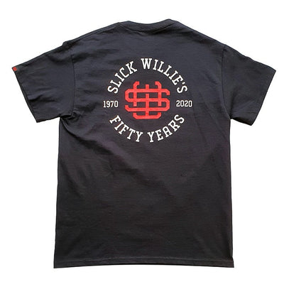 T-shirt du 50e anniversaire de Slick Willie - Noir