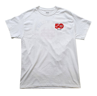 Slick Willie's 50th Anniversary T Shirt - White