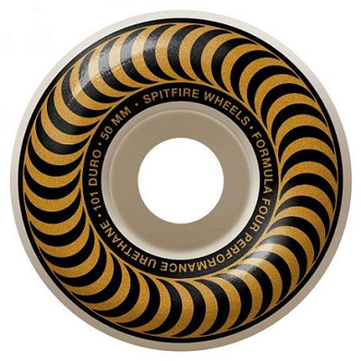 Spitfire Formula Four Classics Bronze Skateboard Wheels - 50mm 101du