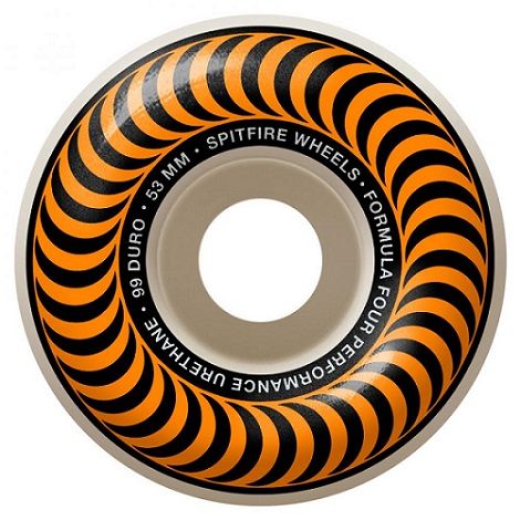 Ruedas de skate Spitfire Formula Four Classics naranja - 53 mm 99du