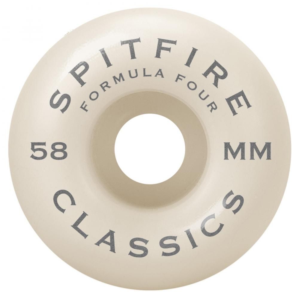 Spitfire Formula Four Classics Purple Skateboard Wheels - 58mm 99du