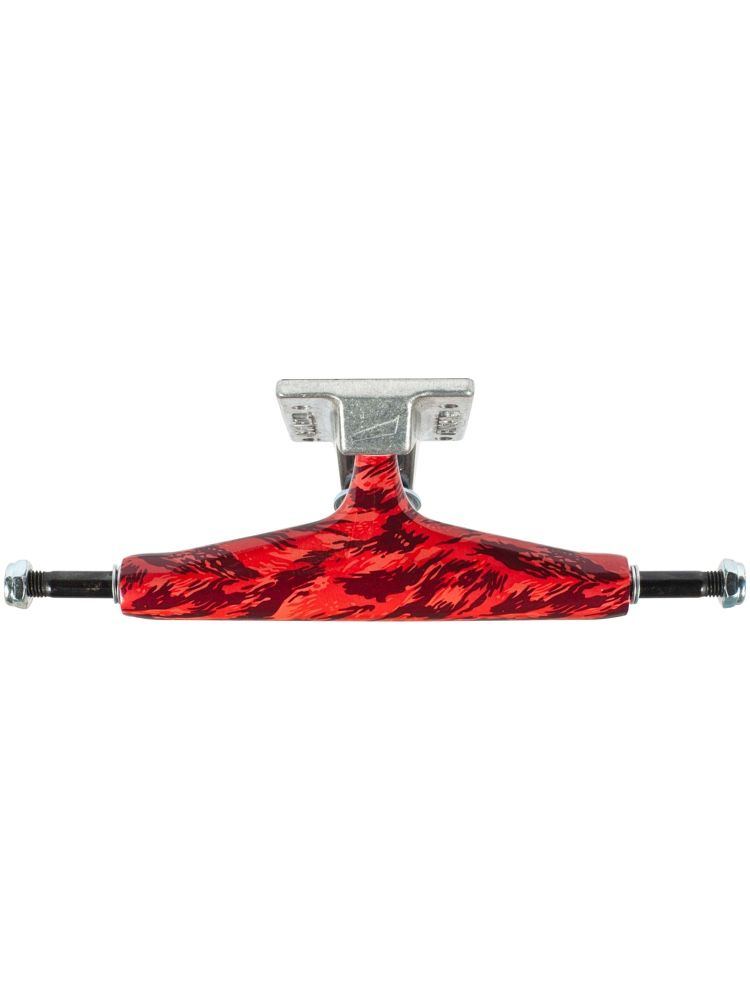 Tensor Aluminium Camo Red/Raw Skateboard Trucks - 5.25