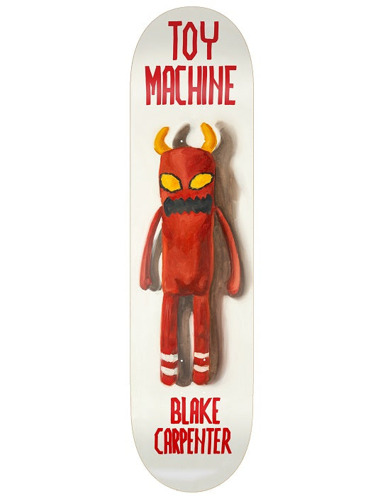 Toy Machine Carpenter Doll Skateboard Deck - 8.38"