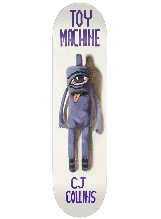 Toy Machine Collins Doll Skateboard Deck - 7.75"