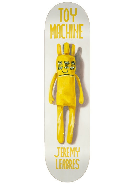 Toy Machine Leabres Doll Skateboard Deck - 8.13"